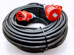 Prodlužovací kabel venkovní redukce 380V - 400V 5m 16A/32A 5P H07RN-F 5x1,5mm TITANEX 