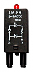 Modul pro relé Schrack LED RPML0524 24VAC/DC červený 