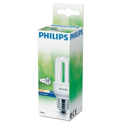 Žárovka úsporná Philips 11W E27 2700K 580lm WW 827 Economy